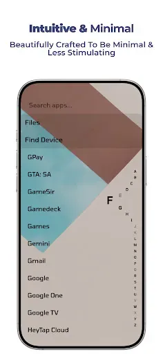 Скриншот 4 — UnLauncher. Minimalist Home