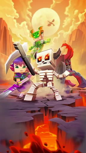 Скриншот 1 — Hunt Royale: Action RPG Battle