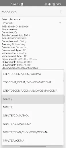 Скриншот 3 — 5G Only Network Mode