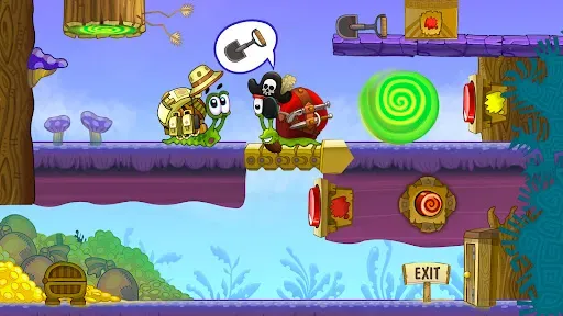Скриншот 3 — Улитка Боб 2 (Snail Bob 2)