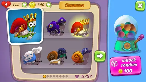 Скриншот 3 — Улитка Боб 3 (Snail Bob 3)