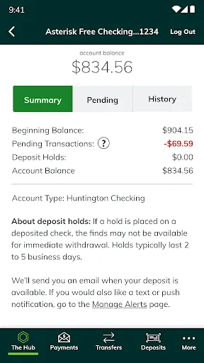 Скриншот 8 — Huntington Mobile Banking
