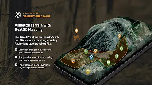 Скриншот 3 — HuntStand: GPS Maps & Tools