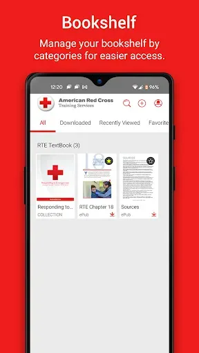 Скриншот 1 — eBooks: American Red Cross