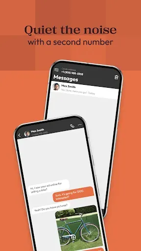 Скриншот 3 — Hushed- Второй номер телефона