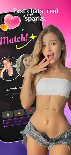 Скриншот 2 — Hushly Dating App: Local Meet