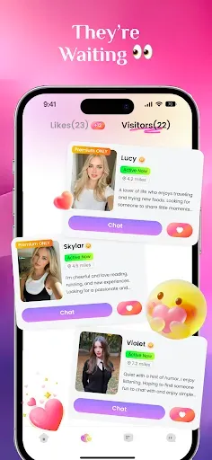 Скриншот 7 — Hushly Dating App: Local Meet