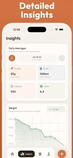 Скриншот 5 — Bariatric Food Tracker