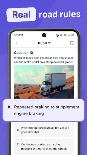 Скриншот 4 — CDL Prep 2026: Test Practice