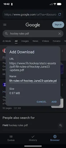 Скриншот 3 — Download All Files