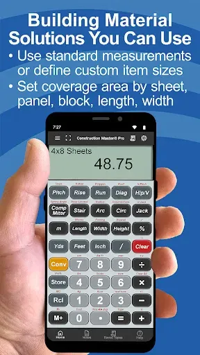 Скриншот 6 — Construction Master Pro Calc