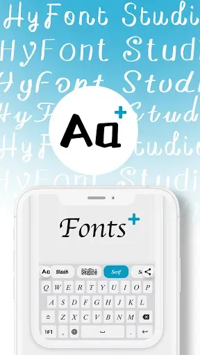 Скриншот 1 — Fonts Pro - Шрифт для клавиату