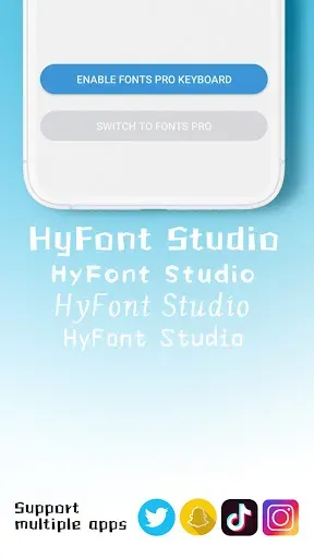 Скриншот 2 — Fonts Pro - Шрифт для клавиату