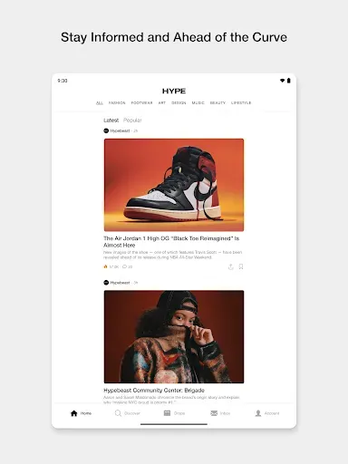 Скриншот 6 — HYPE by Hypebeast