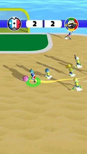 Скриншот 2 — Ball Brawl 3D - World Cup