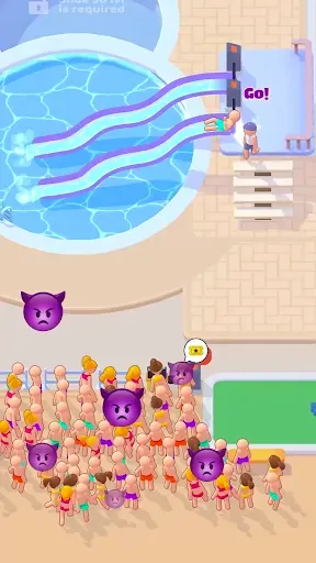 Скриншот 3 — My Aquapark: Idle Water Empire