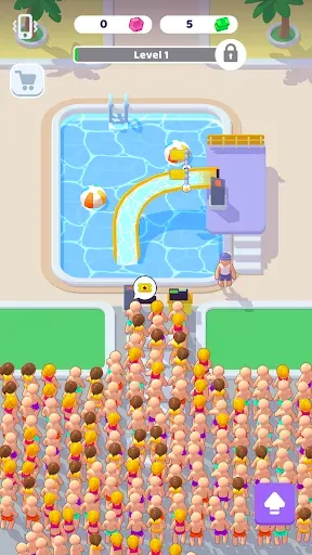 Скриншот 8 — My Aquapark: Idle Water Empire