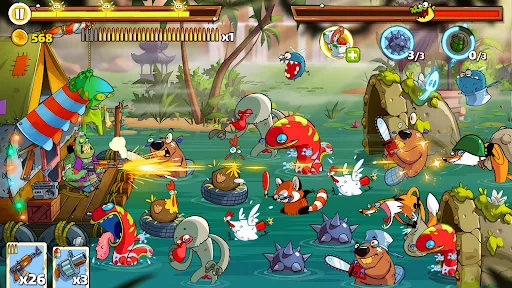 Скриншот 3 — Swamp Attack 2
