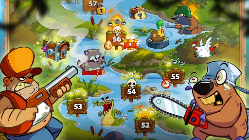 Скриншот 4 — Swamp Attack 2