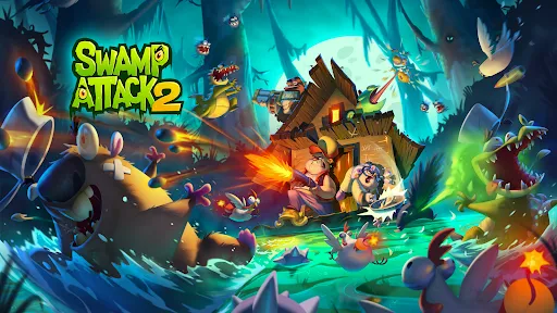Скриншот 6 — Swamp Attack 2