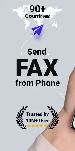 Скриншот 1 — Smart Fax: Send Fax from Phone