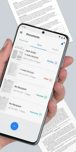 Скриншот 2 — Smart Fax: Send Fax from Phone
