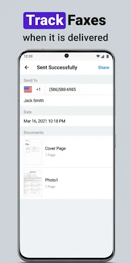 Скриншот 6 — Smart Fax: Send Fax from Phone