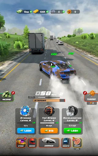 Скриншот 6 — Highway Drift - Car Racing