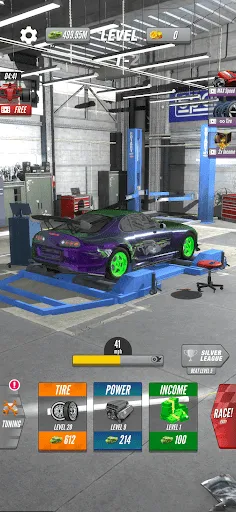 Скриншот 2 — Dyno 2 Race - Car Tuning