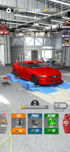 Скриншот 4 — Dyno 2 Race - Car Tuning