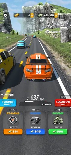 Скриншот 2 — Highway Overtake - Car Racing