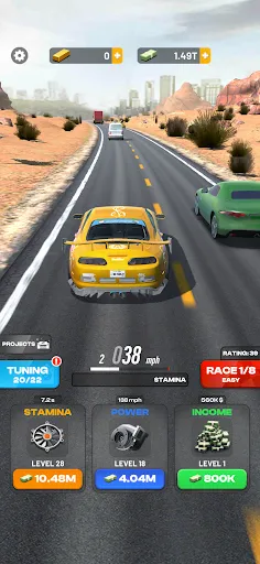 Скриншот 3 — Highway Overtake - Car Racing