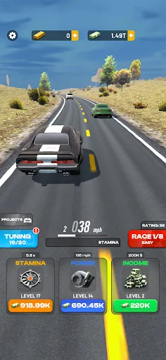 Скриншот 4 — Highway Overtake - Car Racing