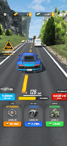 Скриншот 5 — Highway Overtake - Car Racing
