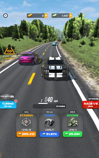 Скриншот 6 — Highway Overtake - Car Racing