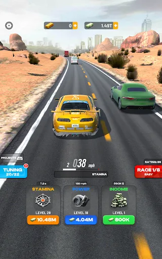 Скриншот 8 — Highway Overtake - Car Racing