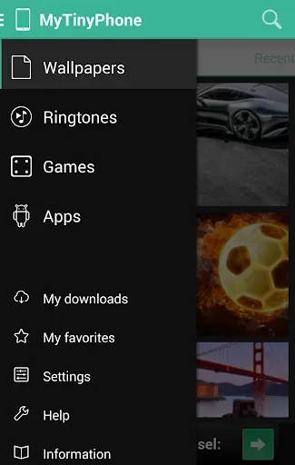 Скриншот 3 — MTP - Ringtones & Wallpapers