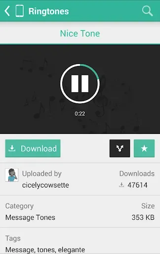 Скриншот 4 — MTP - Ringtones & Wallpapers
