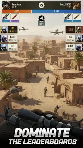 Скриншот 8 — Sniper Battle: 3D War Shooter