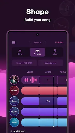 Скриншот 2 — Hyph: Create With Real Music