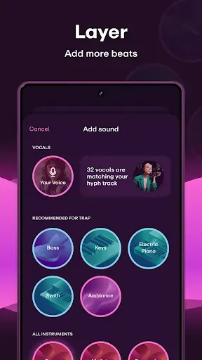 Скриншот 3 — Hyph: Create With Real Music