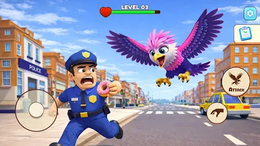 Скриншот 1 — I Am Eagle Bird Simulator