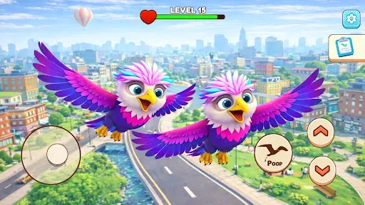 Скриншот 3 — I Am Eagle Bird Simulator