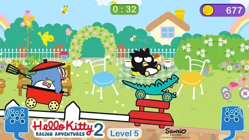 Скриншот 5 — Игры Hello Kitty - машина игра