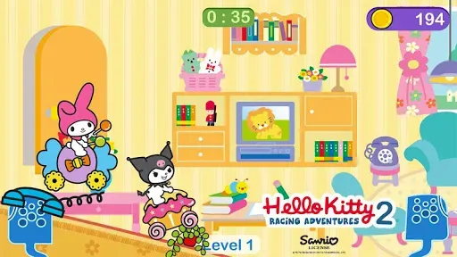 Скриншот 7 — Игры Hello Kitty - машина игра