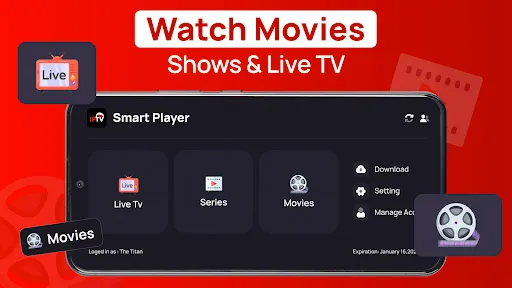 Скриншот 3 — IPTV плеер: ТВ онлайн