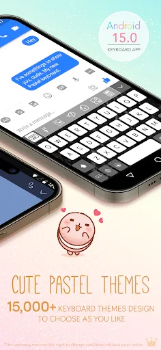 Скриншот 2 — Pastel Keyboard - VIP Premium