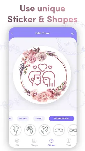 Скриншот 5 — Cover Highlights + Logo Maker,