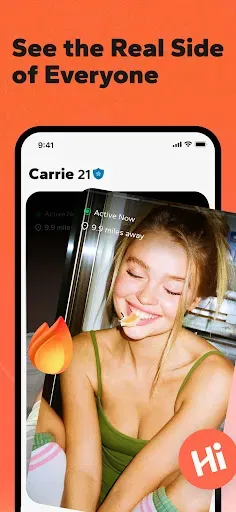 Скриншот 2 — Hugi: Meet Real Local People