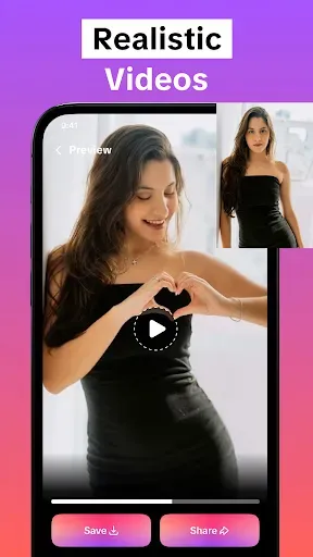Скриншот 2 — PicSqueezy - AI Photo to Video